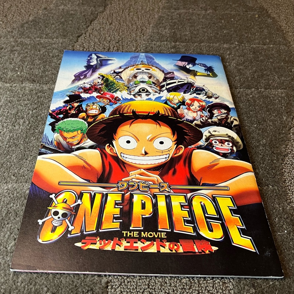 One Piece the Movie Dead End Adventure Art Book Japan Exclusive Anime 2003 Luffy